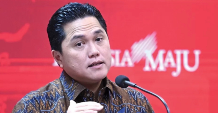 Survei Indikator: Erick Thohir Paling Pantas Jadi Cawapres 2024 Foto : Ist