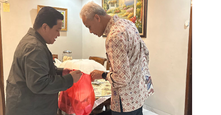 Survei Indikator: Ganjar-Erick Menang Di Semua Simulai Pasangan Pilpres Foto : Ist