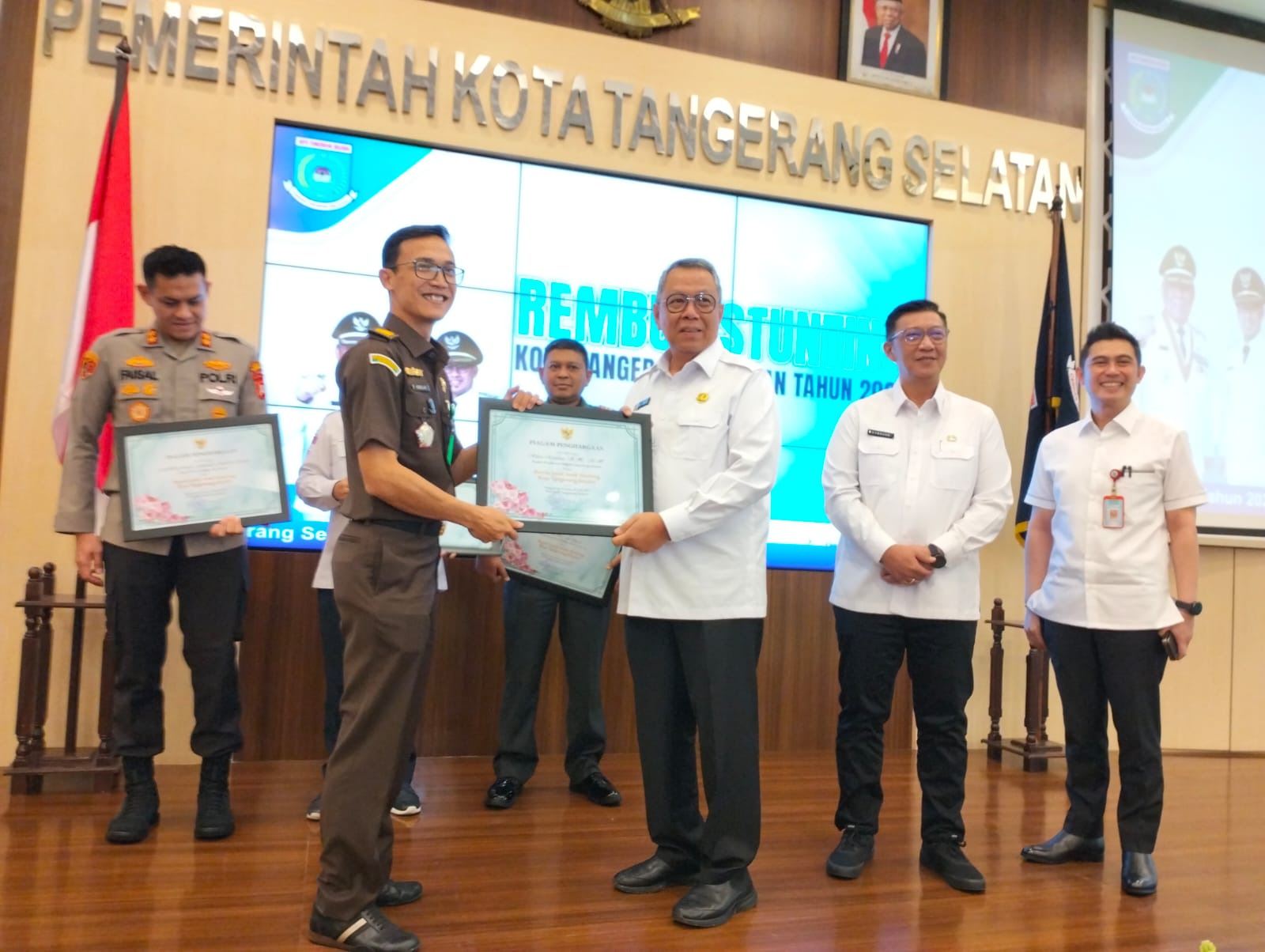 Tekan Angka Stunting, Pemkot Tangsel Gerakkan Program Bapak Asuh Foto : Ist