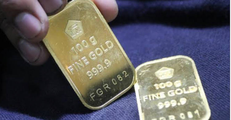 Turun Goceng, Harga Emas Hari Ini Rp 1.053.000 Per Gram Foto : Ist
