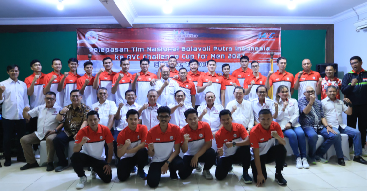 Voli Putra Dipatok Masuk Final AVC Challenge Cup Foto : Ist