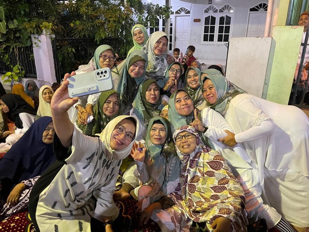 Walikota Cilegon Heldy Doakan Airin Jadi Gubernur Banten Airin Rachmi Diany Saat Menghadiri Ataqoh Kubro dan Doa Bersama wafatnya KH. Suhaimi, Cilegon