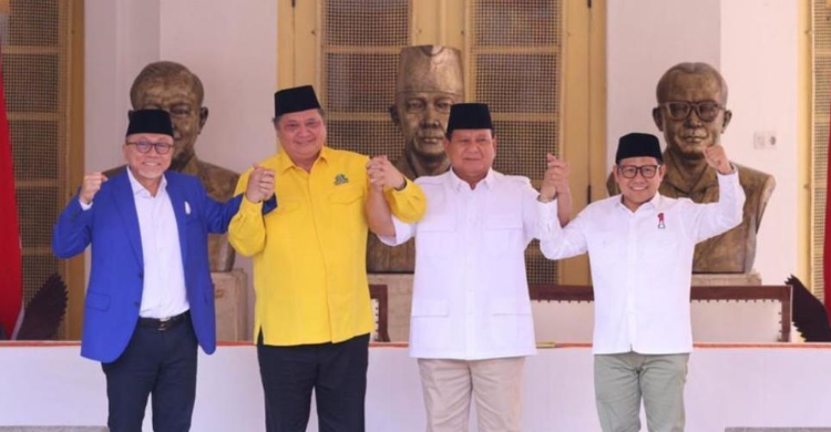 4 Partai Pemerintah Dukung Prabowo, Jokowi: Itu Urusan Partai Foto : Ist
