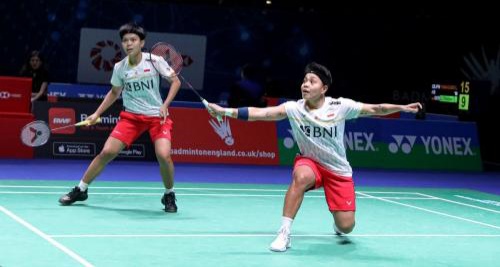 Apri/Fadia Lolos Semifinal BWF World Championship 2023 Foto : Ist