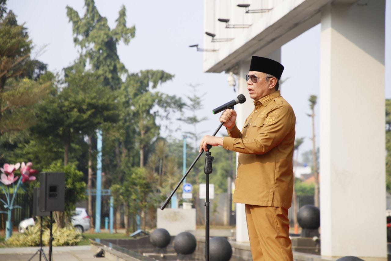 Benyamin Tak Beri Izin, Honorer di Tangsel Gagal Ikut Aksi Damai di Jakarta Foto : Ist