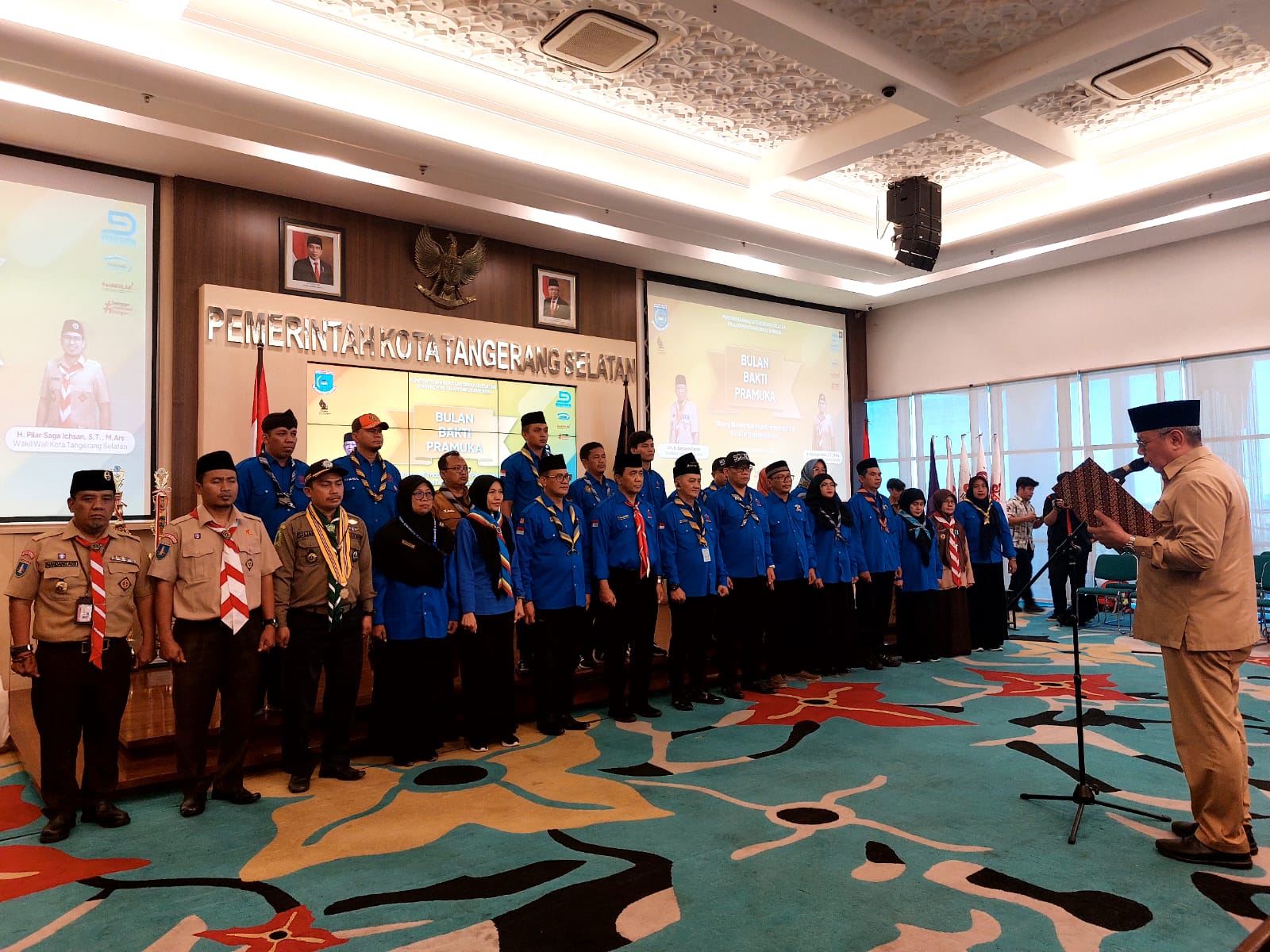 Bulan Bakti Pramuka, Pemkot Tangsel Kukuhkan Scout Community Foto : Ist