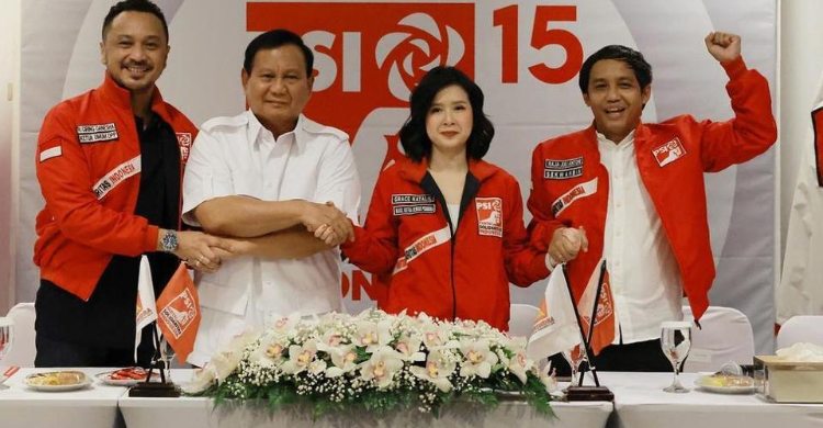 Buntut Merapat Ke Prabowo, PSI Mulai Kena Getahnya Foto : Ist