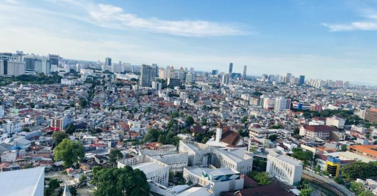 Cek Kualitas Udara Jakarta Di Sore Hari, Apakah Membaik Setelah WFH Hari Pertama? Cuaca udara Jakarta Senin (21/8/2023) Foto : Ist