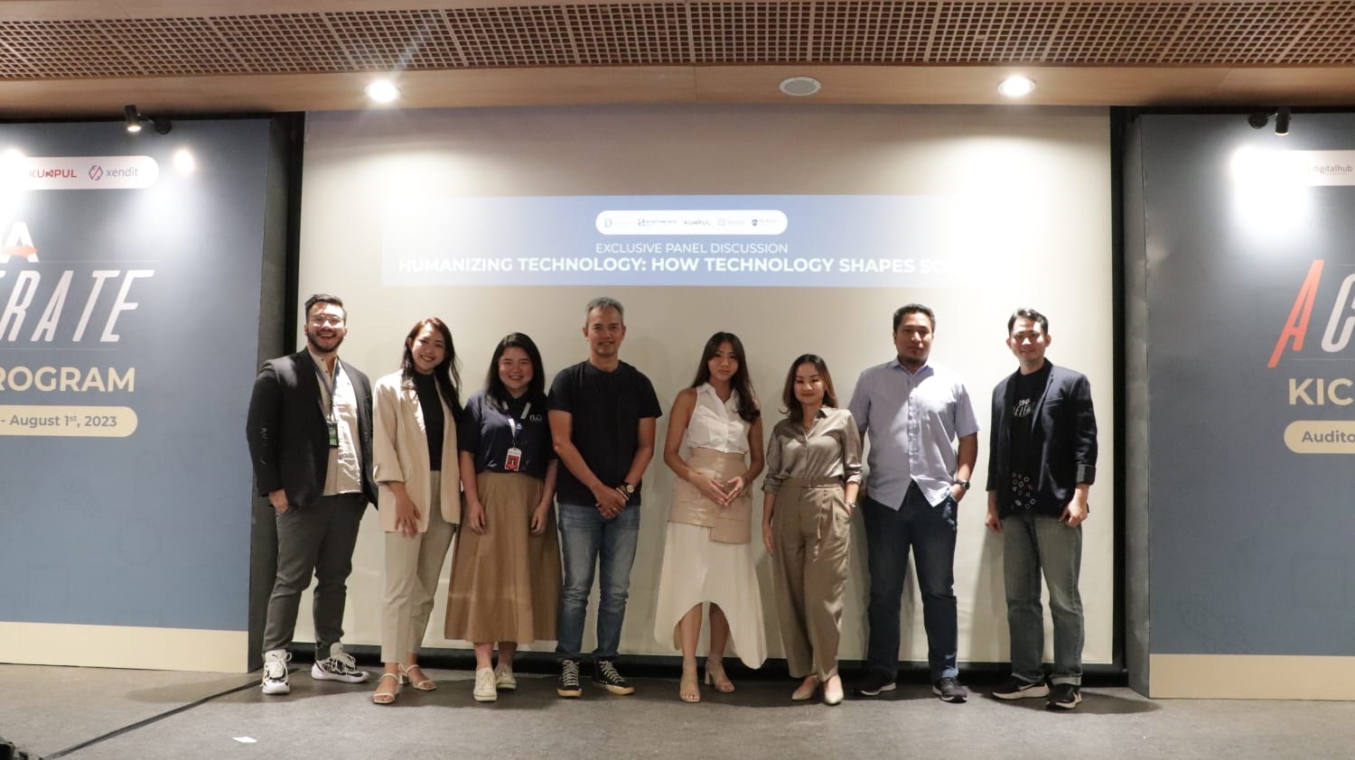 Digital Hub Bersama KUMPUL.ID Gelar DNA Accelerate Acara DNA Accelerate di Auditorium Green Office Park (GOP) 9, BSD City pada Selasa (1/8).(ars)