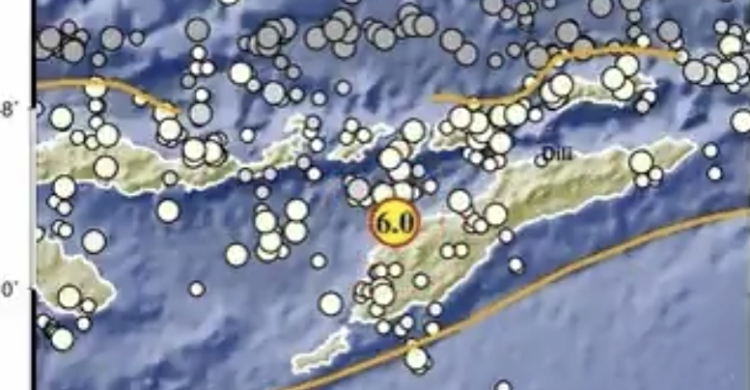 Gempa M3,8 Goyang Pulau Panjang NTB, Kedalaman 10 Km Foto : Ist