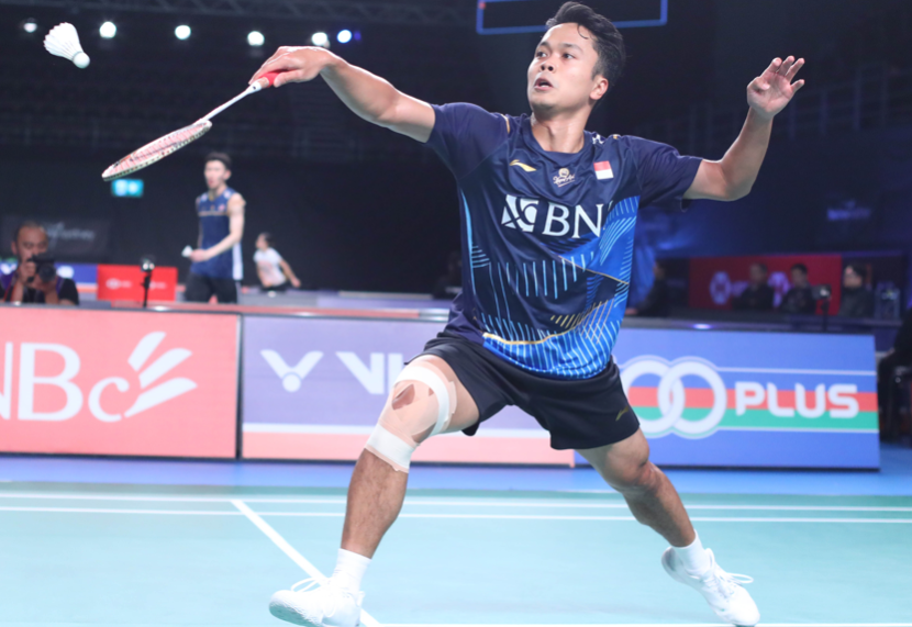 Ginting Tembus 8 Besar Australia Open 2023 Foto : Ist