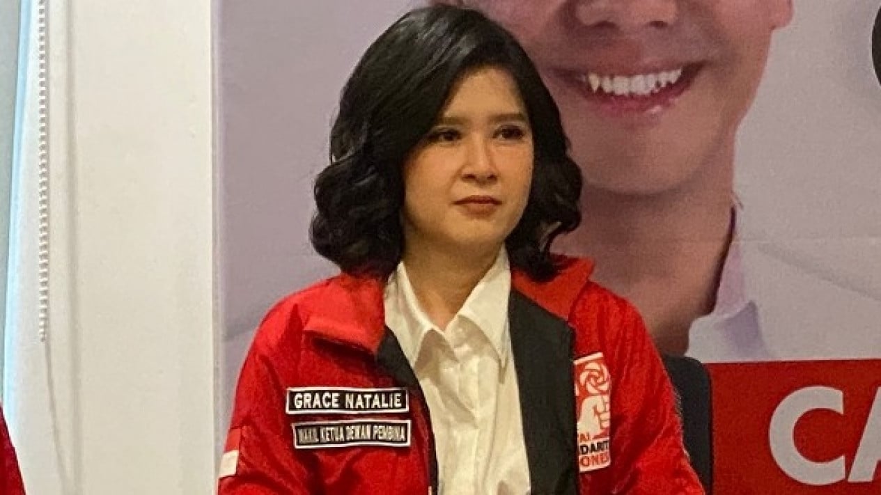 Grace Natalie Tantang Face To Face Penuduh PSI Kaki Tangan Tommy Soeharto Foto : Ist