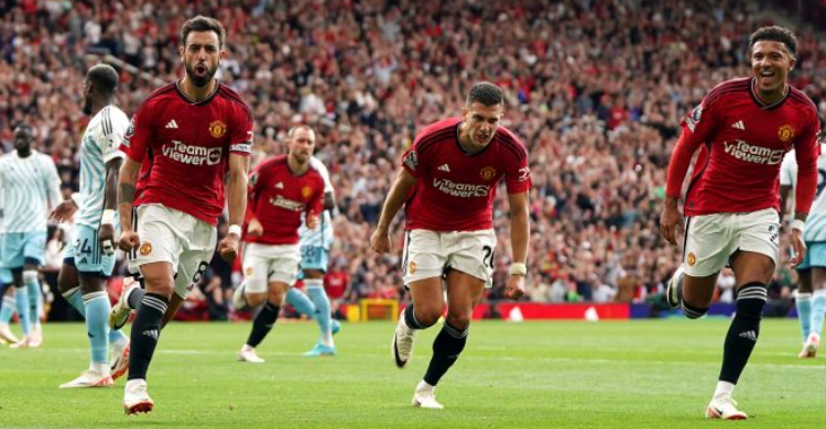 Hasil Liga Inggris: Man United Maksimal, Arsenal Cuma Dapat 1 Poin Skuad MU. Foto : Ist