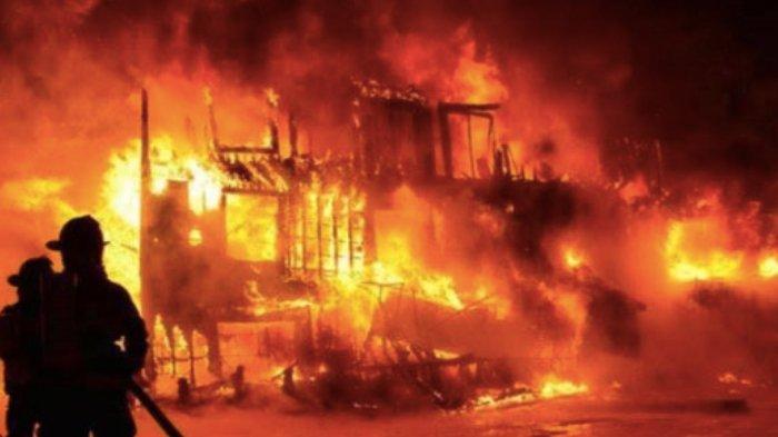 Hotel di Panglima Polim Terbakar, 3 Orang Dilaporkan Tewas Foto : Ist