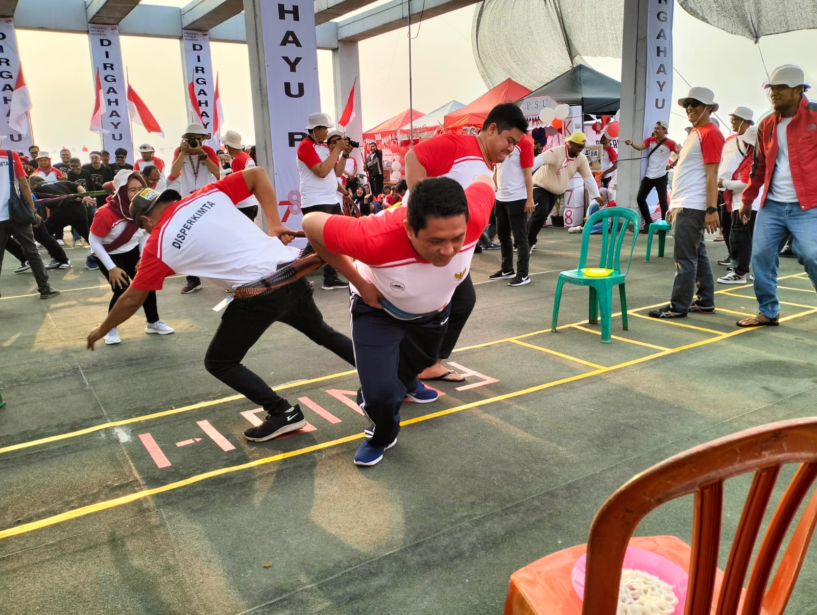 Jadi Ajang Kebersamaan, Disperkimta Tangsel Gelar Beragam Lomba Seru di Hari Kemerdekaan Foto : Ist