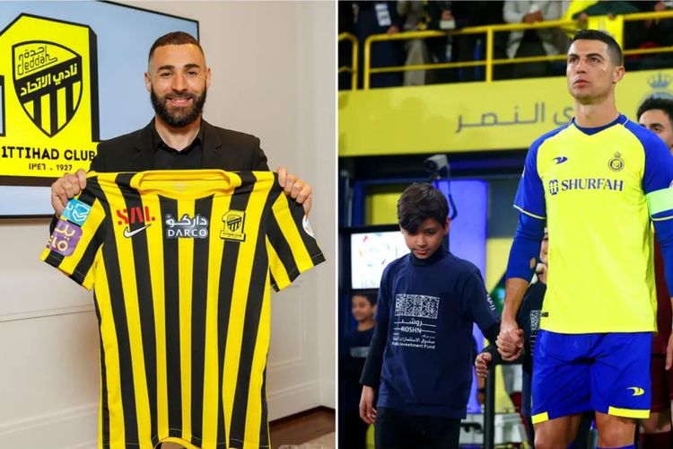 Karim Benzema Cetak Gol Dalam Tiga Laga, Jauhi Ronaldo Di Daftar Top Skor Foto : Ist