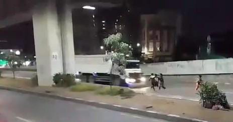 Konten Stop Truk, Polisi Amankan 7 ABG di Cileungsi Bogor Foto : Ist