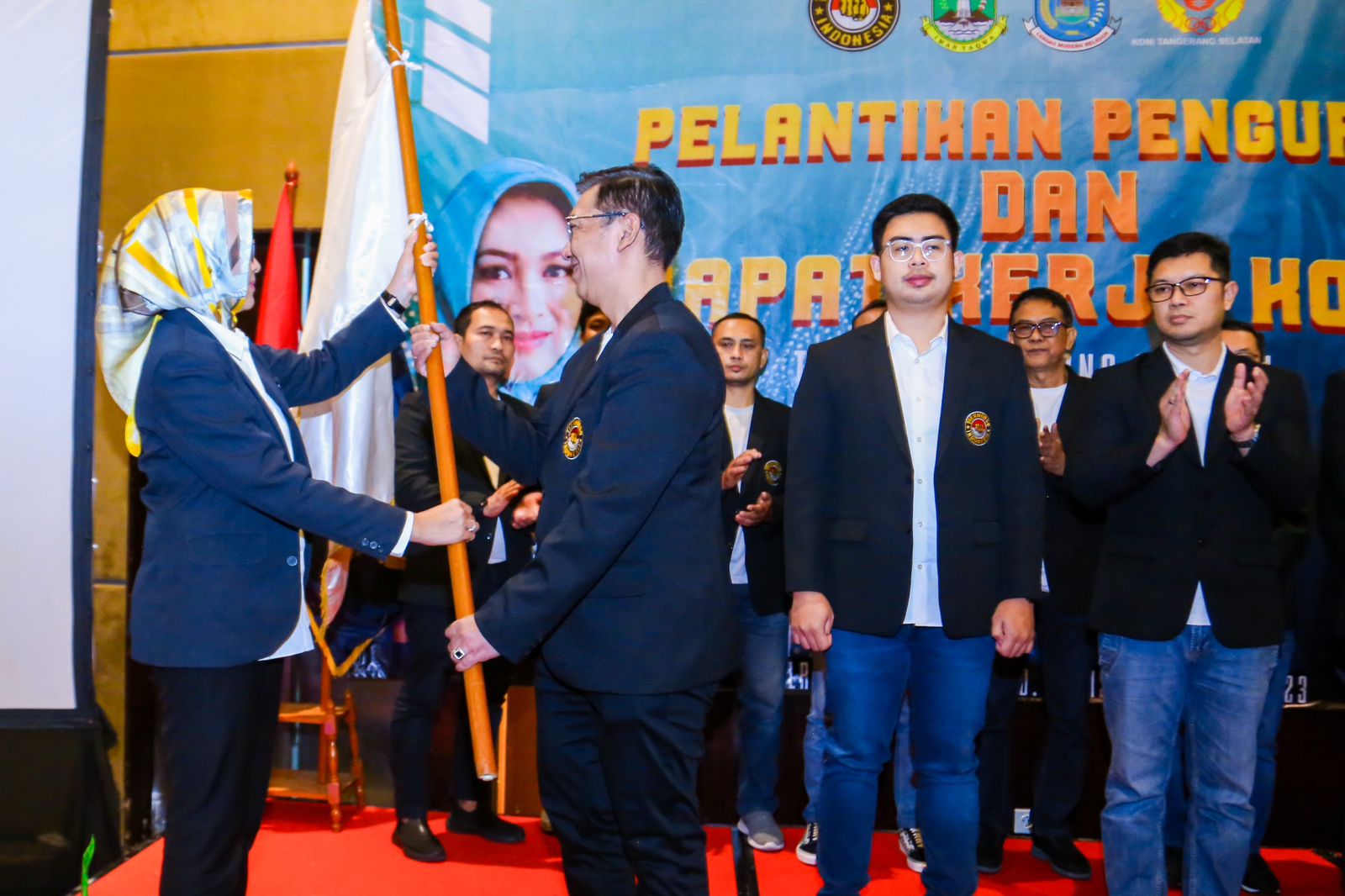 Lantik Pengurus Taekwondo Indonesia Kota Tangsel, Airin Yakin Bakal Lahir Atlet Berprestasi Foto : Ist