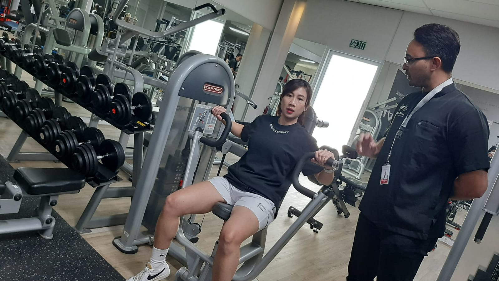 Launching Eka Gym Fitness Center di Eka Hospital Foto : Ist