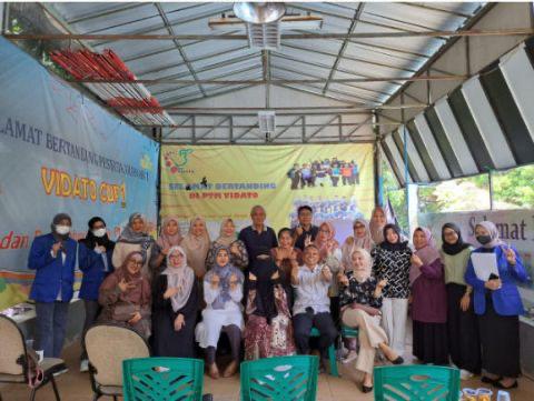 Mahasiswa Edukasi Pencegahan Stunting Foto : Ist