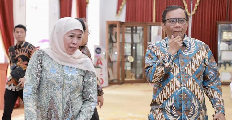 Mahfud Jagain Pemilu On Time Foto : Ist