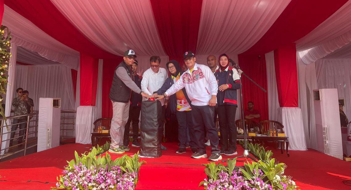 Menjadi Contoh, Kejuaraan Tarkam Tangerang Selatan Resmi Dimulai. Foto : MG/Ihklas