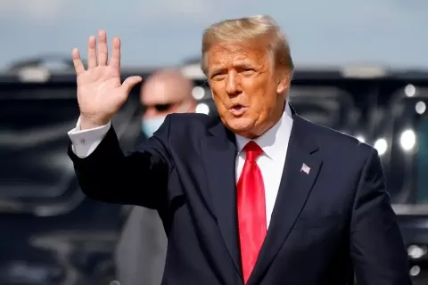 Meski Dijerat Banyak Kasus Hukum, Trump Masih Unggul Foto : Ist