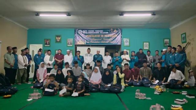 MPC Fahmi Tamami Berbagi Dengan Anak Yatim Peringatan 10 Muharram Majelis Pimpinan Cabang (MPC) Forum Silaturahmi Ta’mir Masjid dan Mushola Indonesia (Fahmi Tamami) Kota Tangsel, menyantuni anak yatim.(dra)