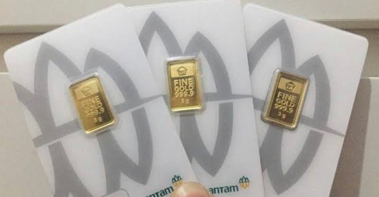 Naik Rp 7.000, Harga Emas Dibanderol Rp 1.078.000 Per Gram Foto : Ist