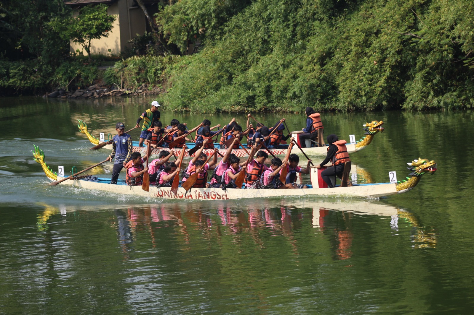 Open Recruitment, OKP GANESPA Gelar Lomba Perahu Naga Foto : Mg.1