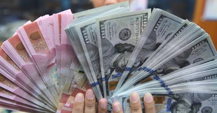 Pagi Ini, Rupiah Naik Tipis Lawan Dolar AS Foto : Ist