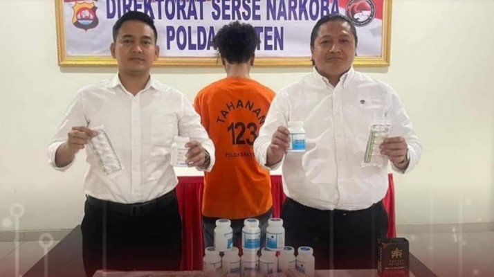 Pengamen Jalanan di Serang Malah Jualan Belasan Ribu Pil Koplo Foto : Ist