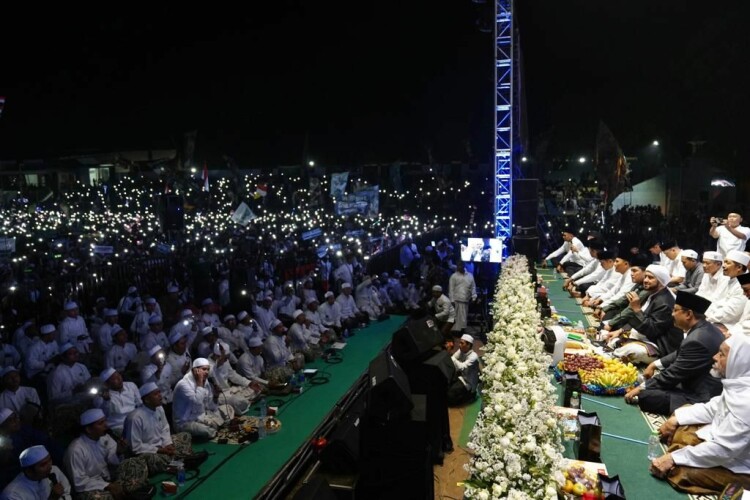 Piala Dunia U17 Tinggal 90 Hari, Erick Minta Doa Di Acara Pasuruan Bersholawat Foto : Ist