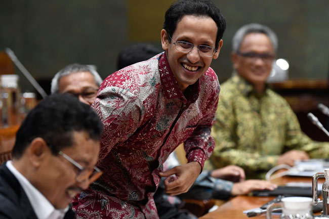 PPDB Dan MPLS Menelan Korban Mendikbudristek Nadiem Makarim Foto : Ist