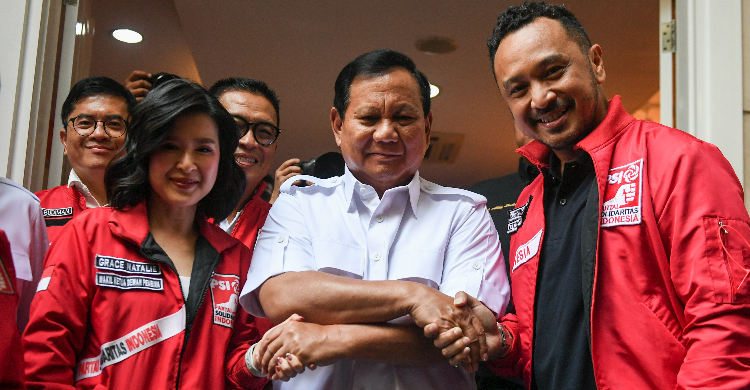 PSI Belum Sepenuh Hati Ke Prabowo Foto : Ist