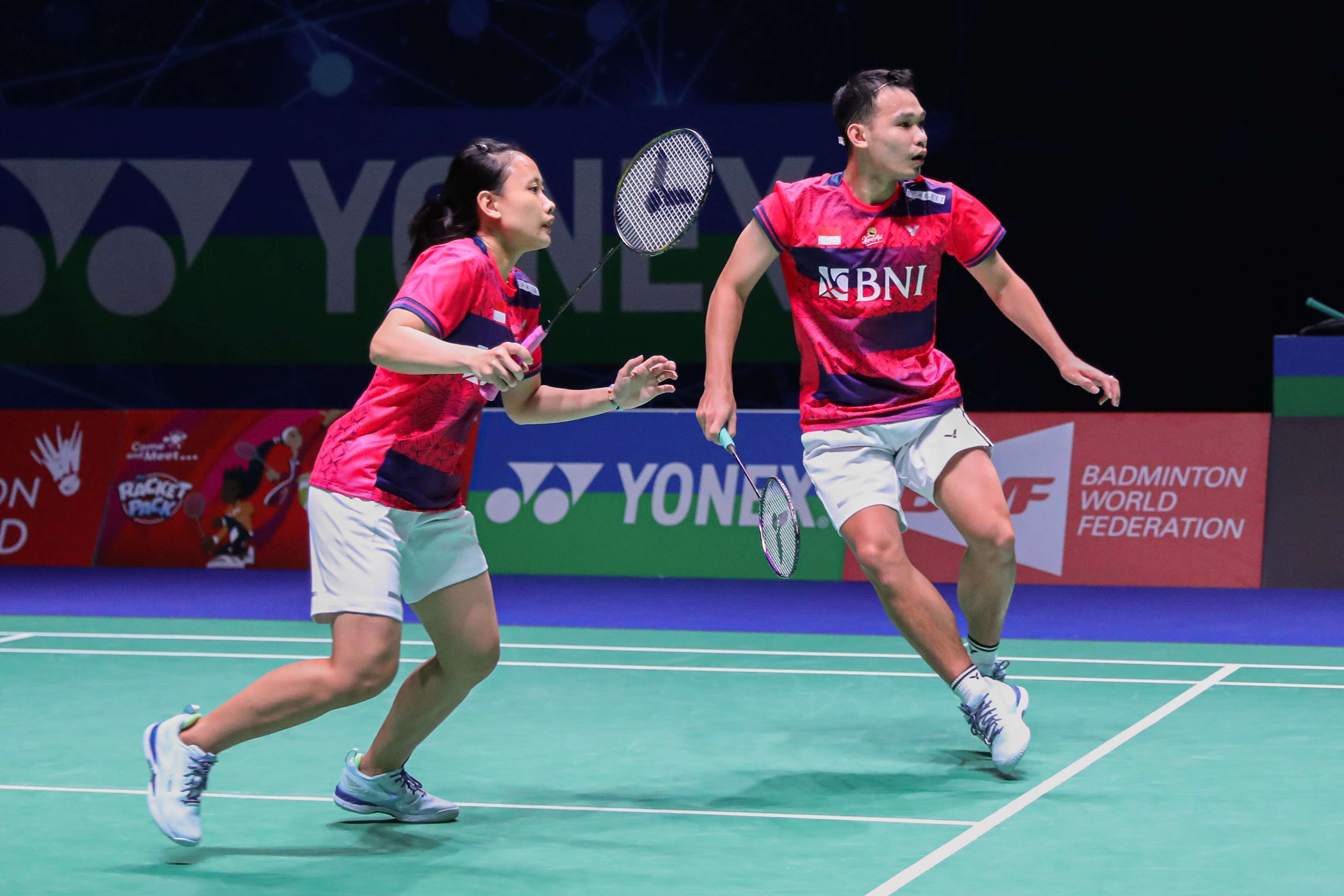Rinov/Mentari Gagal Ke Semifinal Australia Open 2023 Foto : Ist