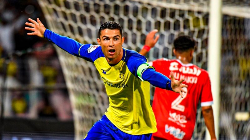 Ronaldo Buat Gol, Al Nassr Lolos Semifinal Arab Club Champions Cup Foto : Ist