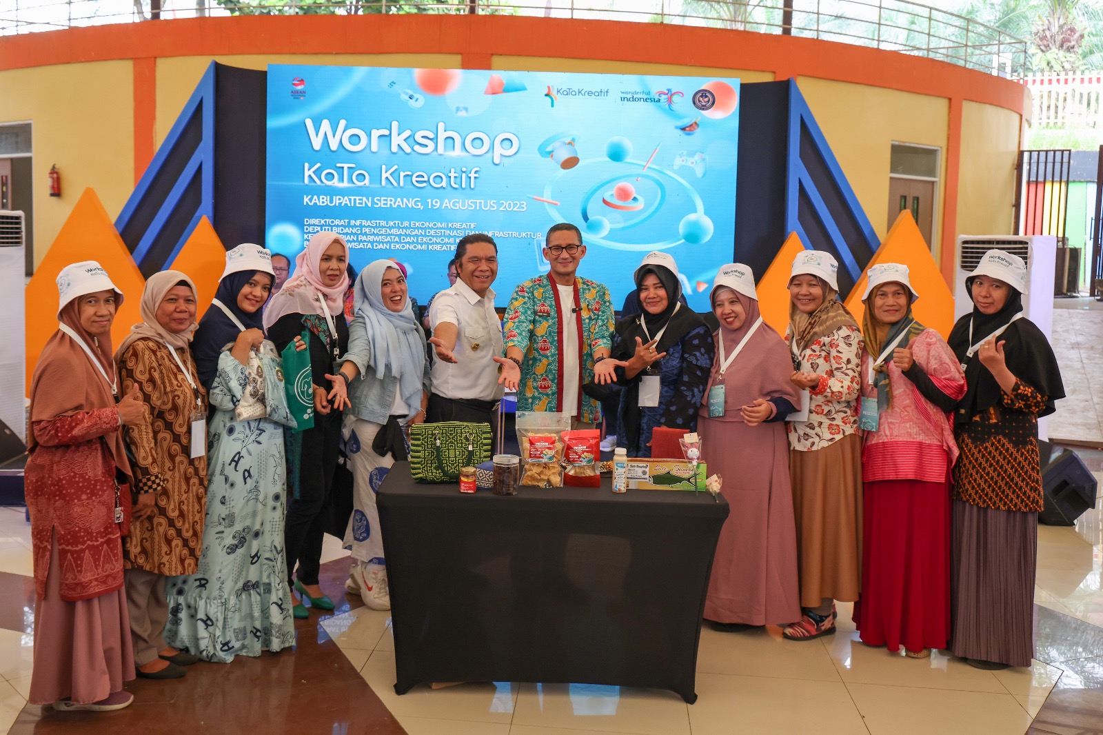 Sandiaga Uno: Banten Punya Daya Tarik Pada UMKM Dan Pariwisata Foto : Humas Pemprov