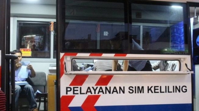 SIM Keliling Jakarta 27 Agustus, Hadir Di 3 Lokasi' Foto : Ist