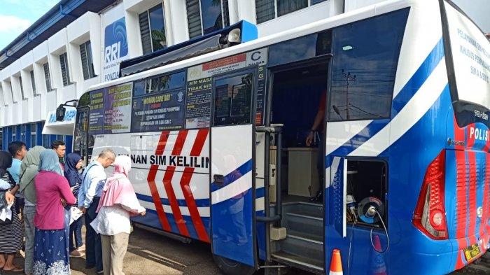SIM Keliling Tangsel Jumat 18 Agustus, Cek Disini Lokasinya Foto : Ist