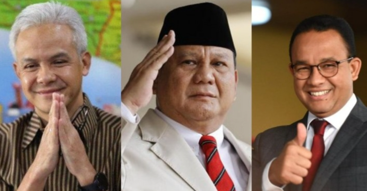 Survei LSI: Ganjar Teratas, Prabowo Membuntuti, Anies Anjlok Foto : Ist
