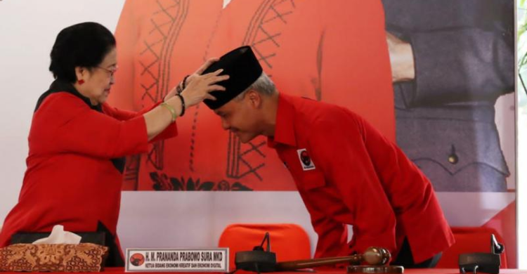 Tentukan Cawapres Ganjar, Mega Nyepi Di Bali Foto : Ist