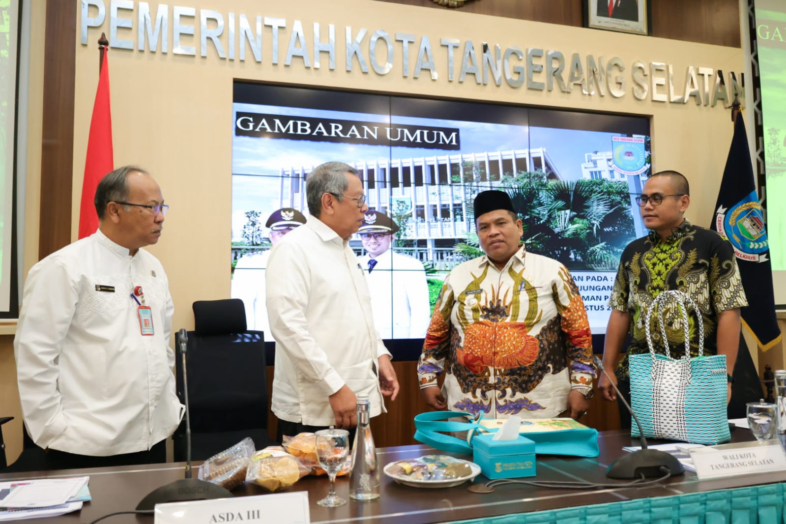 Teringat Wajah Lama Serpong, Bupati Padang Pariaman Contoh Percepatan Pembangunan di Tangsel Foto : Ist