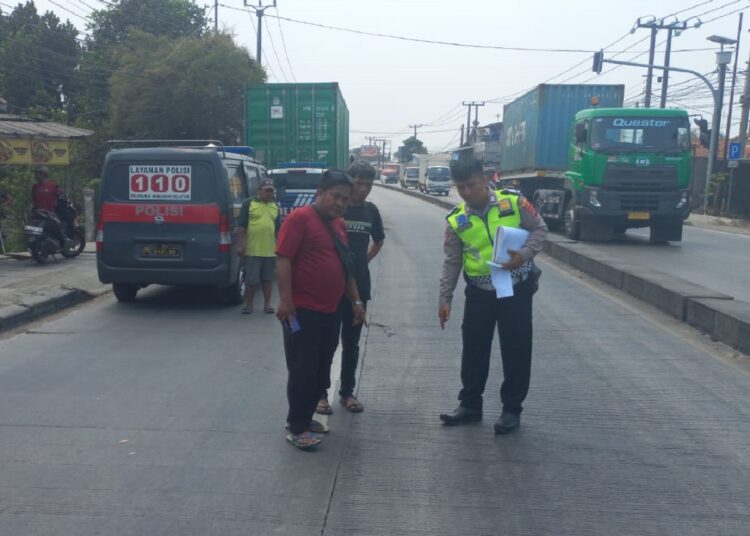 Truk Trailer Renggut Nyawa Pelajar Di Balaraja Foto : Ist