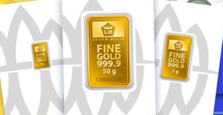 Turun Rp 7.000, Harga Emas Pagi Ini Rp 1.071.000 Per Gram Foto : Ist