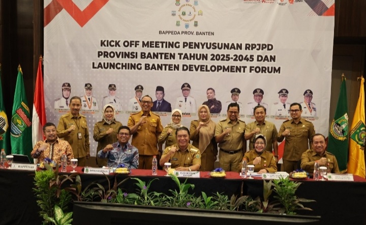 Visi Provinsi Banten Emas Menjadi Fokus RPJPD Tahun 2025-2045 Foto : Humas Pemprov