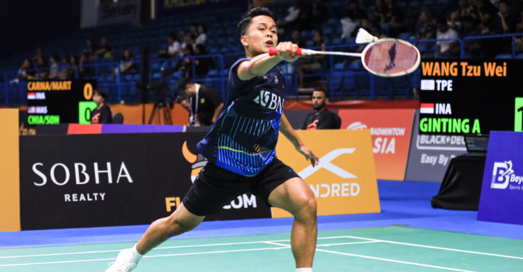 17 Wakil Indonesia Siap Tempur Di Hong Kong Open 2023 Andalan tunggal putra Indonesia Anthony Ginting. Foto : Ist