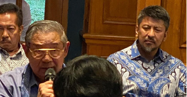 2,5 Jam Di Hambalang, SBY Mengaku Nyaman Dengan Prabowo Foto : Ist