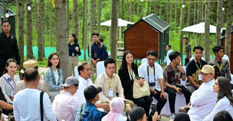 3 Hari Di IKN, Presiden, Menteri, Semuanya Happy Foto : Ist