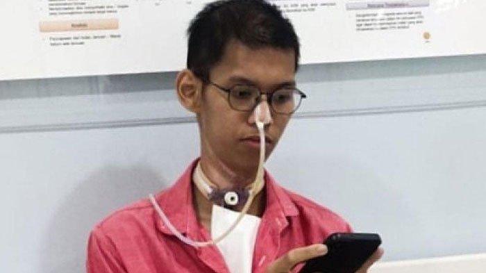 Ayah Sultan Korban Kabel Menjuntai Minta Biaya Pengobatan Anaknya Ditanggung Foto : Ist